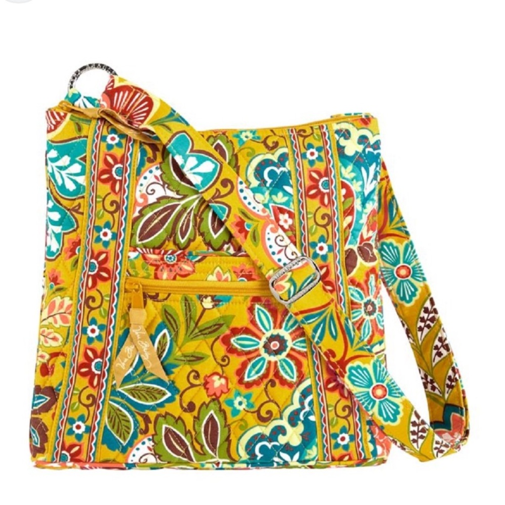 Floral Patterned Crossbody Bag
